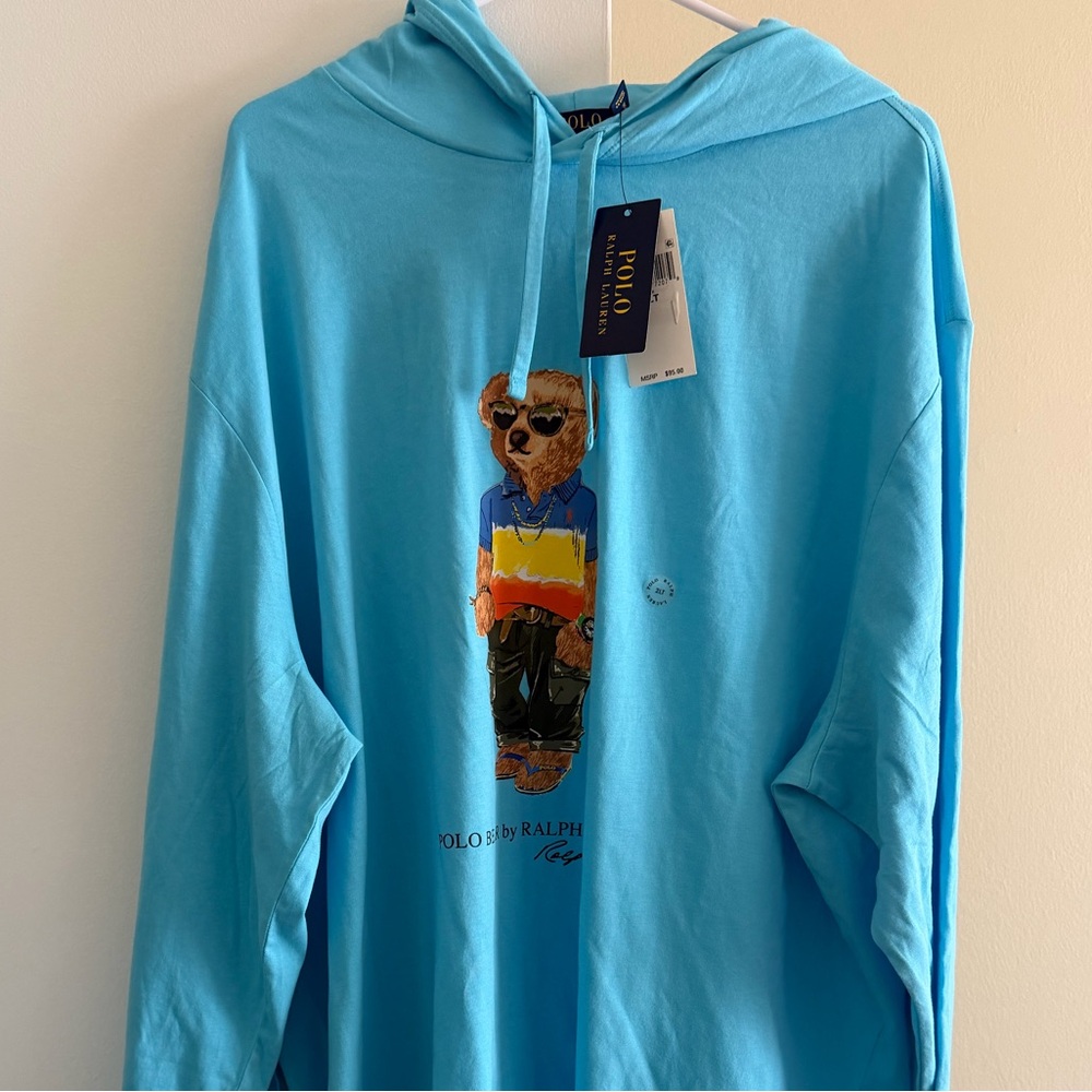 Ralph Lauren Aqua Bear Tee